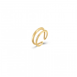 Steel Rings Split Steel Ring - Open Adjustable 7,7,5 mm - Gold Color