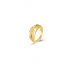 Steel Rings Steel Ring - 8mm - Gold color