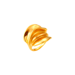 Anillo Acero Liso Anillo Acero Serpiente - 23 mm - Color Oro y Color Plata