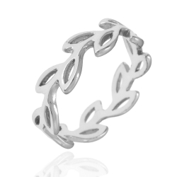 Ringe Glattes Silber Ring Silber