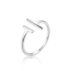 Ringe Glattes Silber Ring Silber