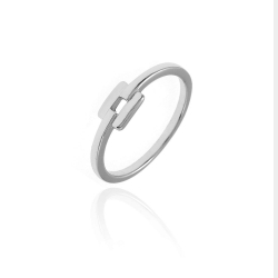 Ringe Glattes Silber Ring Silber