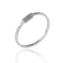 Bagues Argent Lisse Bague Argent