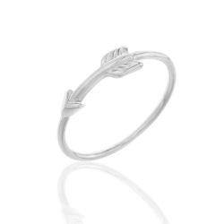 Ringe Glattes Silber Ring Silber - Pfeil