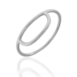 Ringe Glattes Silber Ring Silber