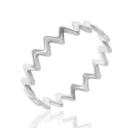 Ringe Glattes Silber Ring Silber