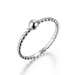 Silver Rings Ring - Smooth Balls