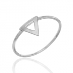 Silver Rings Silver Ring - Triangle