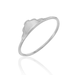 Ringe Glattes Silber Ring Silber