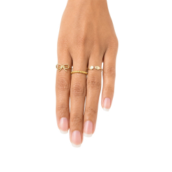 Ringe Glattes Silber Ring Silber