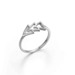 Bagues Argent Lisse Bague Argent