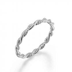 Silver Rings Silver Ring - Braid