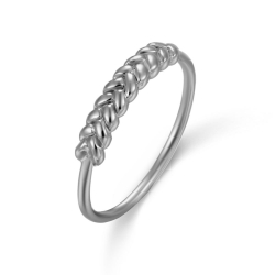 Ringe Glattes Silber Ring Silber