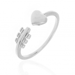 Bagues Argent Lisse Bague Argent - Flèche