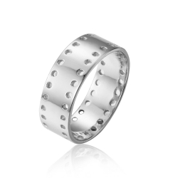 Bagues Argent Lisse Bague Argent - Lisse