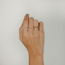 Silver Rings Link Ring