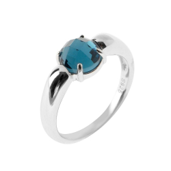 Anillo Plata Mineral Anillo Mineral 8mm T12 RH CA