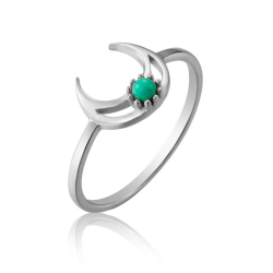 Ringe Silber Minerale Ring Mineral - Horn