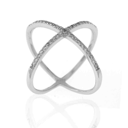 Ringe Silber Zirkonia Ring Zirkonia