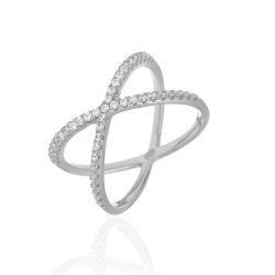 Ringe Silber Zirkonia Ring Zirkonia