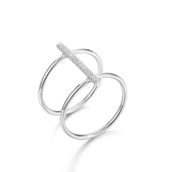 Ringe Silber Zirkonia Ring Zirkonia