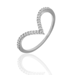 Ringe Silber Zirkonia Ring Zirkonia