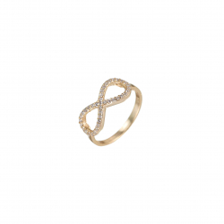 Anillo Plata Circonita Anillo Circonita - Infinito