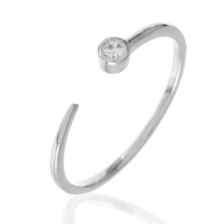 Ringe Silber Zirkonia Ring Zirkonia