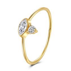 Ringe Silber Zirkonia Ring Zirkonia