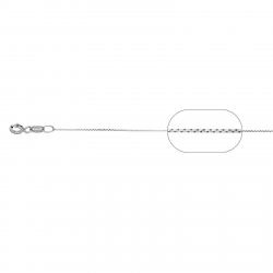 Cadena Plata Lisa Cadena Plata - 42cm - 5ud