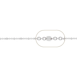 Chains by the Meter Cube Chain - 1.5mm - 1mt