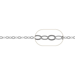 Chains by the Meter Rolo Chain - 3.5mm - 1mt
