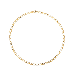 Cadena Plata Lisa Cadena Acero - Eslabon 8*5mm