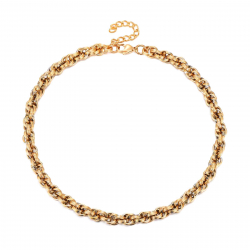 Steel Necklaces Steel Necklace - Byzantine 39+5 cm