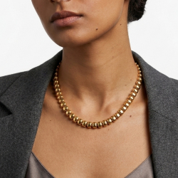 Collar Acero Liso Collar Acero Liso - Diseño - 40 + 5 cm - Color Oro y Color Acero