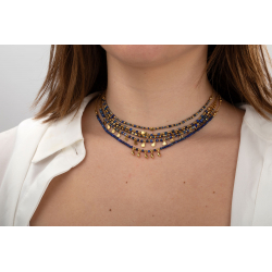 Collar Acero Mineral Collar Acero Mineral - Corazón -  37 + 4 cm - Color Oro