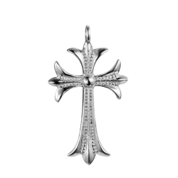 Silver Pendants Pendant - Cross 10*15mm