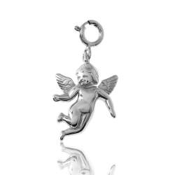 Silver Pendants Pendant - Angel 19*15mm