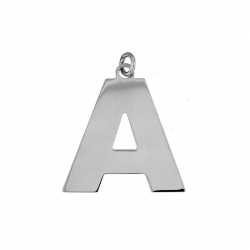 Silver Pendants Pendant - Letter - 20mm