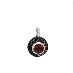 Silver Stone Pendants Mineral Pendant - 9mm