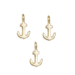 Silver Charms Charm - Anchor 9*6mm