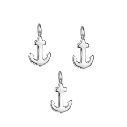 Silver Charms Charm - Anchor 9*6mm