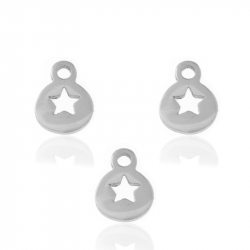 Silver Charms Charm - Star 5mm
