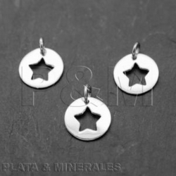 Silver Charms Charm - Star 11mm