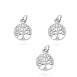 Silver Charms Silver Charm - Tree of Life - 11 mm