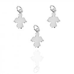 Silver Charms Charm - Amgle 8*10mm