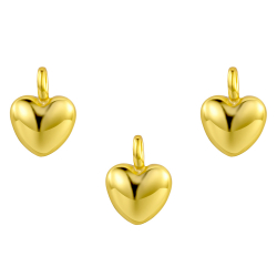 Charm Plata Lisa Charm Plata - Corazon 8*8mm