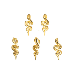 Charm Plata Lisa Charm Plata - Serpiente 12mm