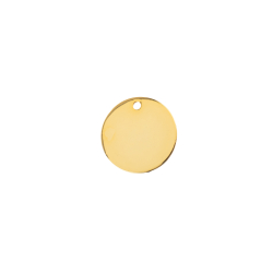 Charm Plata Lisa Charm - Circulo 12mm