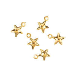 Silver Charms Charm - Star 8*8mm
